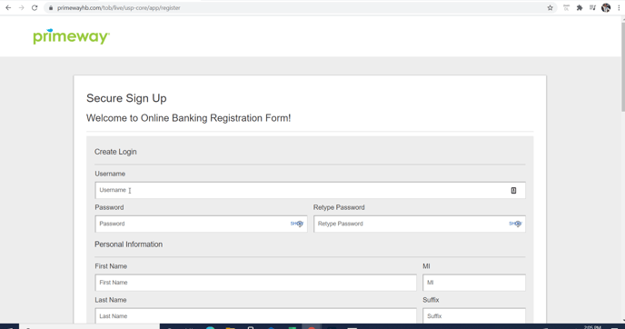 Registration form 181